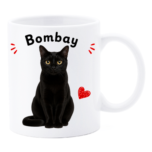 Tazza mug ceramica in scatola "Cat&Dog" - Bombay