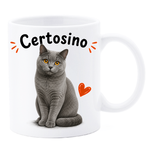 Tazza mug ceramica in scatola "Cat&Dog" -...