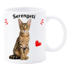 Tazza mug ceramica in scatola "Cat&Dog" - Serengeti