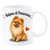 Tazza mug ceramica in scatola "Cat&Dog" - Volpino di Pomerania