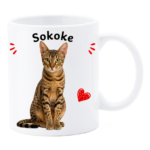 Tazza mug ceramica in scatola "Cat&Dog" - Sokoke