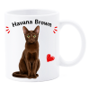 Tazza mug ceramica in scatola "Cat&Dog" - Havana Brown