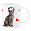 Tazza mug ceramica in scatola "Cat&Dog" - Likoy