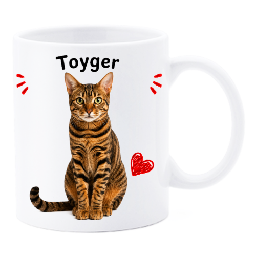 Tazza mug ceramica in scatola "Cat&Dog" - Toyger