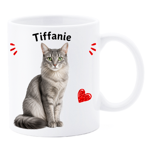 Tazza mug ceramica in scatola "Cat&Dog" - Tiffanie
