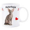 Tazza mug ceramica in scatola "Cat&Dog" - Peterbald
