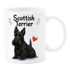 Tazza mug ceramica in scatola "Cat&Dog" - Scottish Terrier
