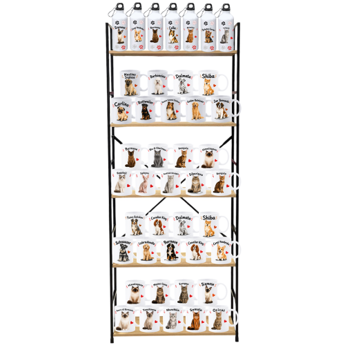 Espositore libreria completo "Cat&Dog" composto...