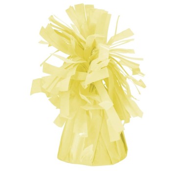 Pesetto per palloncini con ciuffo - Light Yellow