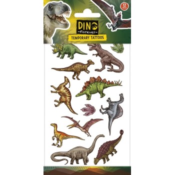 Tatuaggi in blister - Jurassic Dinosauro