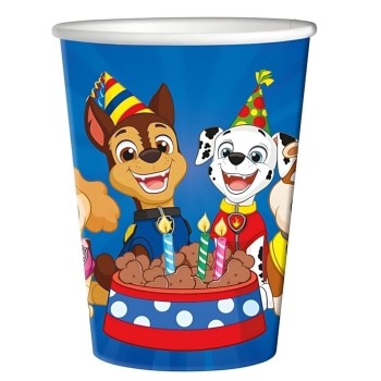 Bicchieri carta - Confezione 8 pezzi - Paw Patrol