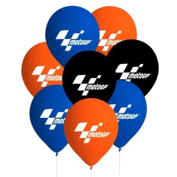 Palloncini in lattice Moto GP - Blister 8 pezzi