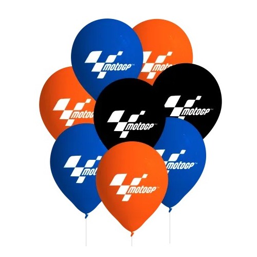 Palloncini in lattice Moto GP - Blister 8 pezzi
