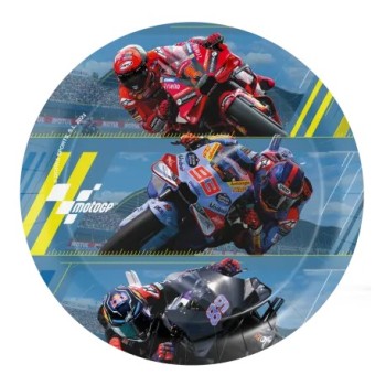 Piatti carta Cm. 18 - Confezione 8 pezzi - Moto GP