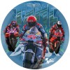 Piatti carta Cm. 23 - Confezione 8 pezzi - Moto GP