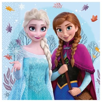 Tovaglioli carta Cm. 33x33 - Confezione 20 pezzi - Frozen...