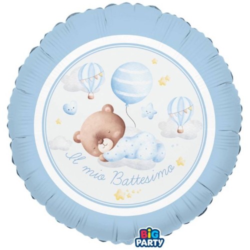 Palloncino mylar 18" Cm. 45 - Battesimo Baby...
