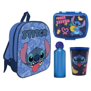 Kit scuola con zainetto asilo + borraccia alluminio +...