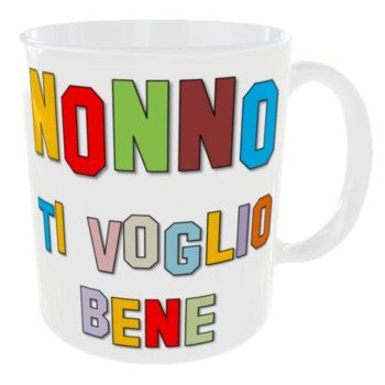 Tazza mug ceramica in scatola - Nonno ti voglio bene
