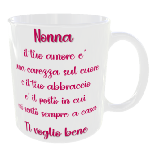 Tazza mug ceramica in scatola - Nonna il tuo...