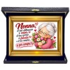 Targa con cofanetto rettangolare Cm. 21x17 - Nonna il tuo abbraccio è casa...