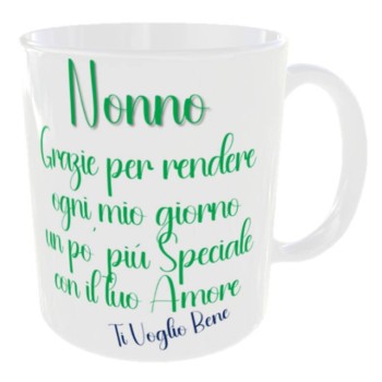 Tazza mug ceramica in scatola - Nonno grazie per rendere...