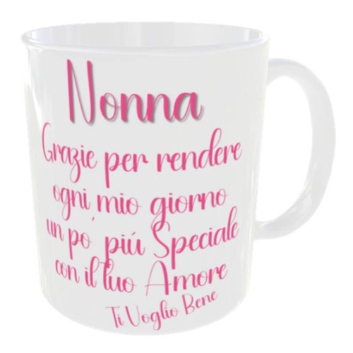Tazza mug ceramica in scatola - Nonna grazie...