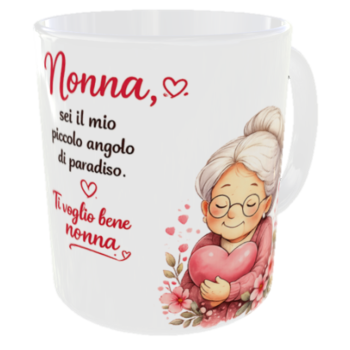 Tazza mug ceramica in scatola - Nonna sei il mio piccolo...