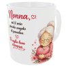 Tazza mug ceramica in scatola - Nonna sei il mio piccolo angolo di paradiso