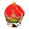 Cappello reale rosso "Re dei Nonni"