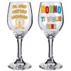 Calice vino in vetro in scatola regalo - Nonno - Modelli assortiti