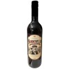 Bottiglia vino rosso 75 ML. in scatola regalo "Nonnovello"