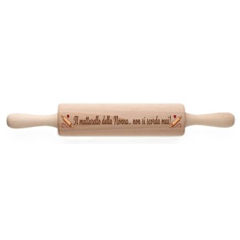 Mattarello legno Cm. 45x6 – Il mattarello della nonna......