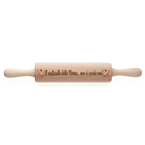 Mattarello legno Cm. 45x6 – Il mattarello della...