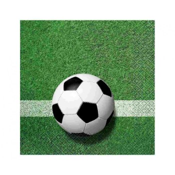Tovaglioli carta cm. 33x33 - Pallone calcio