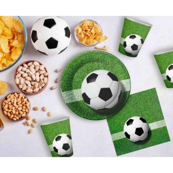 Tovaglioli carta cm. 33x33 - Pallone calcio 2