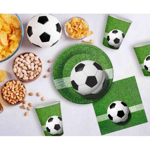 Tovaglioli carta cm. 33x33 - Pallone calcio