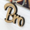 Portafoto in legno con applicazioni "Bro" Cm. 16x21 - Foto Cm. 10x15