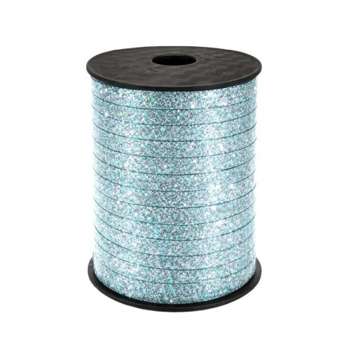 Nastrino olografico 5mm 500Y/458Mt. - Sky Blue