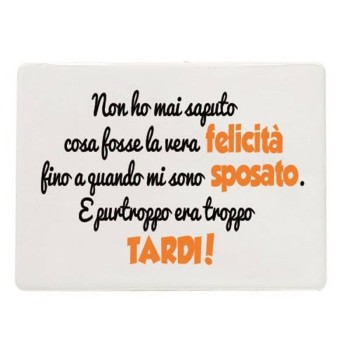 Mattonella in ceramica con piedistallo Cm. 15x10...