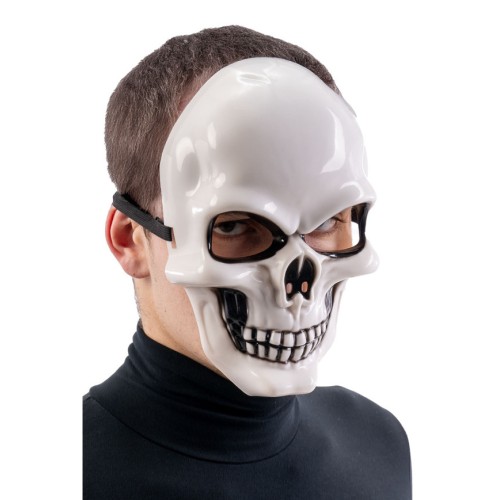 Maschera scheletro in plastica