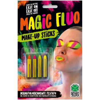 Blister 4 matite fluo - Colori assortiti