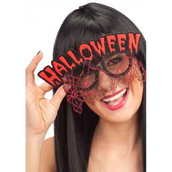 Occhiali con scritta Halloween