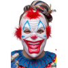 Maschera in plastica rigida Clown