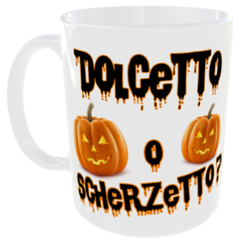 Tazza mug ceramica in scatola - Halloween Dolcetto o... 2