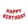 Palloncini mylar scritta Happy Birthday Cm. 173x85 - Colori assortiti