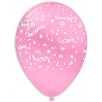 Palloncini in lattice stampati 12" Cm. 30 - Battesimo...