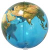 Palloncino mylar sfera 22" - Mappamondo