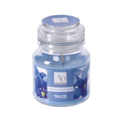 Candela profumata in vaso di vetro Cm. 7x10 -...
