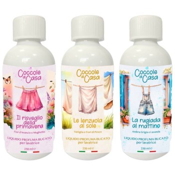 Liquido profuma bucato 250 ML. - Fragranze assortiti